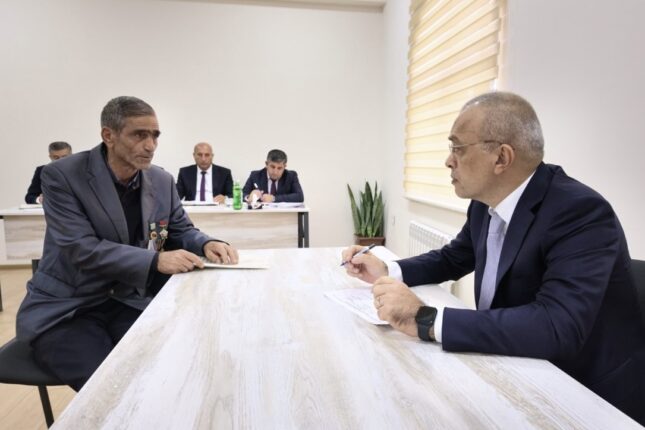 ADSEA sədri Cəbrayılda vətəndaşlarla görüşdü – Fotolar ADSEA sədri Cəbrayılda vətəndaşlarla görüşdü – Fotolar